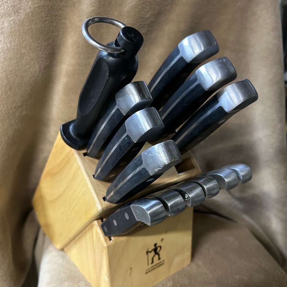 J.A. Henckels Knife Block Set
